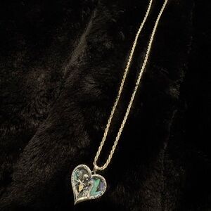 Nightmare before Christmas Necklace with Sterling Silver Chain and Pendant